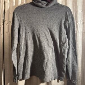 Croft & Barrow Men’s Charcoal Turtleneck Long sleeve shirt